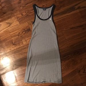 Polo Ralph Lauren tank dress navy stripe small